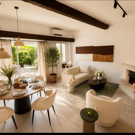 Villa Maison Azur -luxury Townhouse Garden -parking -croix Des Gardes
